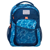 Set Sac à Dos et Lunch Camper Renwick  -  Motif Vagues-Matériau polyester, Géometrique