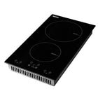 Danby - Plaque de cuisson à induction 12 pouces à 2 brûleurs - Noire-Les caractéristiques de sécurité comprennent : Protection contre la surchauffe, arrêt automatique pendant 60 minutes, indicateur de chaleur résiduelle et détection automatique des casseroles.