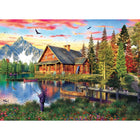 Eurographics - Casse-tête de la cabane de pêche - 1000 pièces-Poids: 1,6 lb