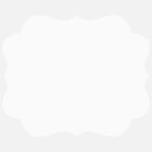 JAM Paper - Rouleaux d'étiquettes standard - cadre vintage - 2 1/2 x 3 - blanc mat - 125 étiquettes/rouleau-Taille : Cadre vintage (2 1/2 x 3 pouces) | Les étiquettes imprimables sont faciles à créer et à personnaliser.