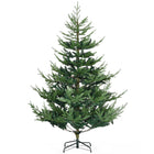HOMCOM - Arbre de Noël artificiel 6' avec design à charnière-Le Pinus sylvestris (pin) est un arbre luxuriant, avec 2 types de pointes pour une superposition qui lui confère un aspect sain et naturel 