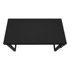 Monarch Specialties - 7682 Bureau 48 po L - Hauteur Adjustable Noir/Metal Noir-10
