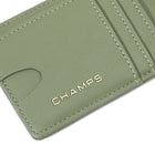 Champs - Porte-cartes Iconic Access - Vert-Fenêtre d'identification facile d'accès