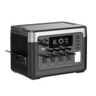 Oukitel - Centrale électrique P1000 1800 W/1024 Wh avec entrée solaire de 500 W-Charge rapide CA 1200 W - 0 à 80 % en 39 minutes.