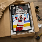 Frameworth - Jordan Staal Toile encadrée 20 po H x 29 po l Carolina Hurricanes Champions de la Coupe Stanley 2026 - Sous licence officielle LNH/AJLNH-6