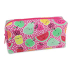 Fashion Stationery - Étui à crayons Happy Fruits - 7,09 po L x 1,97 po l x 3,54 po H - Rose-Pour le rangement des crayons, des stylos et des petits accessoires