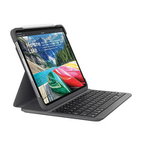 Logitech – Étui clavier Slim Folio Pro 920-009146 pour iPad Pro 12,9 po (3e gén.)-Dimensions (po) : 9,06 x 11,3 x 0,88 