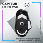 Logitech G502 X PLUS LIGHTSPEED Souris Gaming RVB Sans Fil - Noir-Sans fil LIGHTSPEED : Souris sans fil avec connectivité de qualité pro, protocole mis à jour pour un taux de réponse 68 pour cent plus rapide que la génération d'avant et fiabilité améliorée