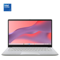Asus - Chromebook CX14 14 po - Intel Core 3-N355 - EMMC 128 Go - 8 Go RAM - Chrome OS - Gris Brume-Avec un poids de seulement 1,39 kg, l'ASUS Chromebook CX14 est facile à transporter, ce qui le rend idéal pour les déplacements fréquents. Sa charnière à 180° offre des angles de vision flexibles pour tous vos besoins professionnels et de divertissement