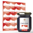 Staples - Étiquettes carrées "Produit du Canada" - 2 po x  2 po - 100 étiquettes-Taille : 2 po x 2 po