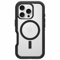 OtterBox - Coque Defender XT transparente pour iPhone 16 Pro - Noir intense-Ouverture de précision pour une interaction facile avec la caméra