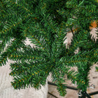 HOMCOM - Sapin de Noël artificiel de 2 - 1 m - sapin de Noël 865 branches - vert-Taille de la base métallique : Φ21,7 po 
