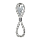 General Supply Goods + Co - Câble tressé de type C, 6 pi, gris-Tressé pour plus de durabilité