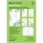 Day-Timer - Recharge datee Kathy Davis 2026 2 pages/mois de bureau - 8 1/2 po H x 5 1/2 po l - bilingue-Onglets coloures pour faciliter la navigation