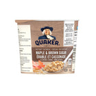 Quaker - Gruau instantane - Érable et Cassonade - 48g-Fait avec de l-avoine a grains entiers canadienne