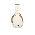 Edifier - WH950 Casque supra-auriculaire sans fil à réduction du bruit avec jumelage rapide Google - Blanc-Charge rapide avec 10 minutes de charge rapide pour 7 heures d'autonomie de la batterie