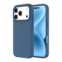 AXS - Pulse Compatible avec MagSafe Apple iPhone 17 Pro - Bleu-Coins renforçés qui absorbent les chocs en créant un coussin d’air entre l’appareil et les surfaces