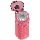 Thermos - Bouteille ICON - 530 ml - Pétales Abstraits-Bec verseur hygiénique couvert Dura-shield qui comprend un couvercle transparent pour aider à protéger contre les germes ajoutés