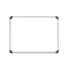 Quartet - Tableau blanc magnétique avec cadre Euro, 24 po x 36 po-Le tableau à surface effaçable à sec sert également de tableau d’affichage magnétique
