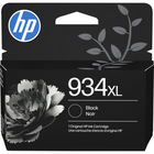 HP - Cartouhe d'encre originale 934 XL noire, haut rendement-Noir