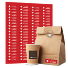 Staples - Étiquettes "Acheter canadien" - 1.75 po x  0.5 po - 800 étiquettes-Taille : 1.75 po x 0.5 po