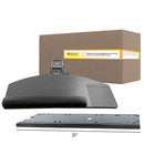 IntekView - Plateau pour clavier Venus - 27" x 13" - Droitier - Rail 21"-Indicateur d’inclinaison intégré pour un positionnement précis