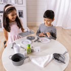 Ensemble D’Accessoires De Cuisine De Jeu-Un excellent cadeau pour les enfants d'âge préscolaire âgés de 3 à 6 ans, pour un jeu pratique et sans écran