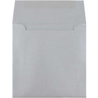 JAM Paper Enveloppes d'invitation carrées métalliques 6 x 6 po - Stardream Silver - paquet de 25-Taille: 7x7 pouces