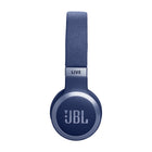 JBL - Live 670NC Casque supra-auriculaire - Bleu-Pour un moment d’écoute prolongé, écoutez en connexion sans fil pendant 50 heures et rechargez la batterie en à peine 2 heures avec le câble USB-C.