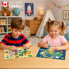 Danawares - Coffret de puzzles Disney Toy Story 3 - 24 pièces-Chaque puzzle mesure 13,5 pouces sur 9,5 pouces