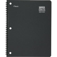 Mead - Journal scolaire hebdomadaire/mensuel des élèves 2025-2026 - 9 7/8 po H x 7 3/4 po l - noir - bilingue-12 mois : août 2025 - juillet 2026