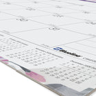 Blueline - 2026 Calendrier sous-main mensuel Passion - 22 po x 17 po - Bilingue-Support de carton renforcé et coins clair renforcés