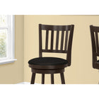 Monarch Specialties - 1236 Tabouret De Bar - 44"H Bar/Pivotant/Expresso - Paquet de 2-3