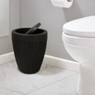 Panier ronde de salle de bain 7 L Modern Homes-Couleur :  brun