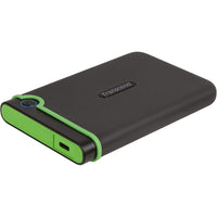 Transcend - Disque dur externe USB-C Storejet 25M3C - 4 To - Gris fer-Robuste et portable