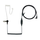 Cobra - GASV01 Casque de surveillance avec microphone-Accessoire discret compatible avec toutes les radios bidirectionnelles Cobra