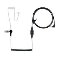 Cobra - GASV01 Casque de surveillance avec microphone-Accessoire discret compatible avec toutes les radios bidirectionnelles Cobra