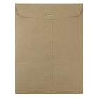 JAM Paper - Enveloppes ouvertes en papier kraft recyclé à attache parisienne, 9 x 12 po, brun, 25 par boîte-Taille : 9 x 12 po