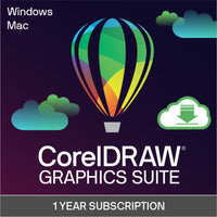 Corel - CorelDraw Graphics - 2 appareils - Abonnement d'un an [Téléchargement]-Logiciel de conception graphique professionnel