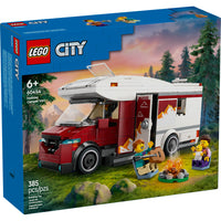 LEGO - City Great Vehicles Holiday Adventure Camper Van - 385 pièces-Ensemble de jeu Le camping-car LEGO City Holiday Adventure pour les enfants âgés de 6 ans et plus