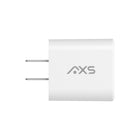 AXS - Chargeur mural 30W PROCharge USB-C PD Essential - Blanc-Charge rapidement la plupart des appareils compatibles USB-C