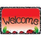 Ashley Productions - The Original Fun Mat - Tapis de Bienvenue - 15 -5" x 23 -5" - Coccinelles Bienvenue-Mesure et design : Le tapis de bienvenue Coccinelles mesure 15,5 po x 23,5 po.