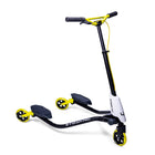 Yvolution - Yfliker Pro Trottinette - Noir-Vivez les sensations fortes du Y Fliker original, désormais disponible en version Pro ! Yvolution, la marque Fliker d'origine, est la référence en matière de trottinettes autopropulsées. Fort du succès de notre gamme Fliker, le Fliker Pro est commercialisé dans une version revisitée.