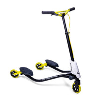 Yvolution - Yfliker Pro Trottinette - Noir-Vivez les sensations fortes du Y Fliker original, désormais disponible en version Pro ! Yvolution, la marque Fliker d'origine, est la référence en matière de trottinettes autopropulsées. Fort du succès de notre gamme Fliker, le Fliker Pro est commercialisé dans une version revisitée.