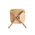 Manhattan Comfort - Versailles 18,5 po Chaise de salle à manger style industriel chic - Naturel - Lot de 2-Garantie limitée du fabricant de 30 jours