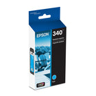 Epson - Cartouche d'encre 340 Claria Photo HD - Capacité standard - Cyan-Le système d’impression Epson est particulièrement conçu pour être utilisé avec les encres d’origine Epson. L’utilisation d’encres non authentiques peut entraîner des dommages qui ne sont pas couverts par la garantie limitée de l’imprimante. 