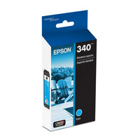 Epson - Cartouche d'encre 340 Claria Photo HD - Capacité standard - Cyan-Le système d’impression Epson est particulièrement conçu pour être utilisé avec les encres d’origine Epson. L’utilisation d’encres non authentiques peut entraîner des dommages qui ne sont pas couverts par la garantie limitée de l’imprimante. 