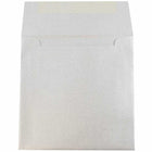 JAM Paper Enveloppes d'invitation carrées métalliques 6 x 6 po - Stardream Silver - paquet de 25-Quantité : 25 /paquet
