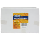Creativity Street Economy Regular Craft Sticks - 4.5" L x 0.375" W- Natural - 1000 Pack-Color: Natural