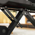 Soozier - Banc d’entraînement pliable-Coussin épais et repose-pieds rembourrés en EVA pour plus de confort